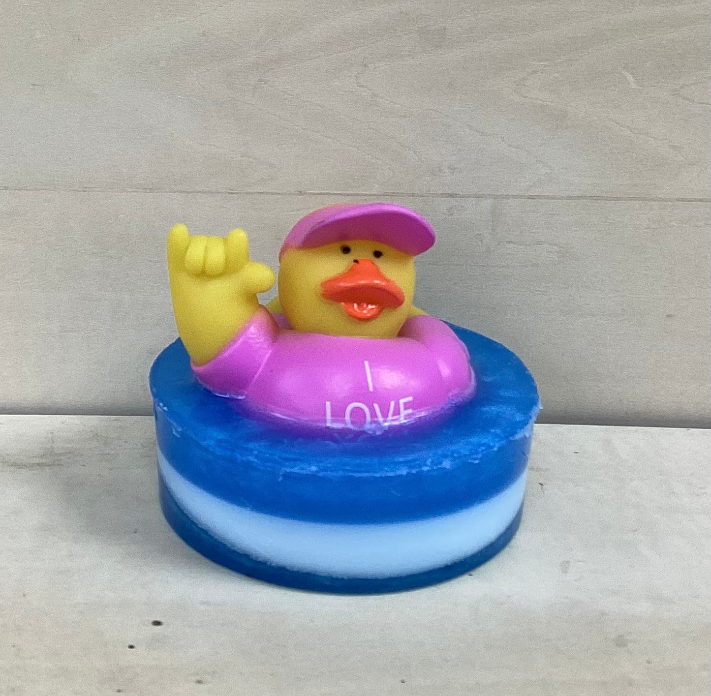 I Love You Rubber Duck Soap