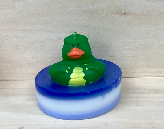 Dino Rubber Duck Soap-$10