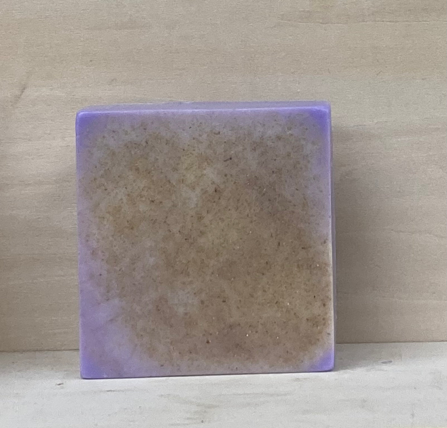 Lavender Goat's Milk Soap with Oatmeal Exfoliant, Olive Oil & Aloe – 5 oz
