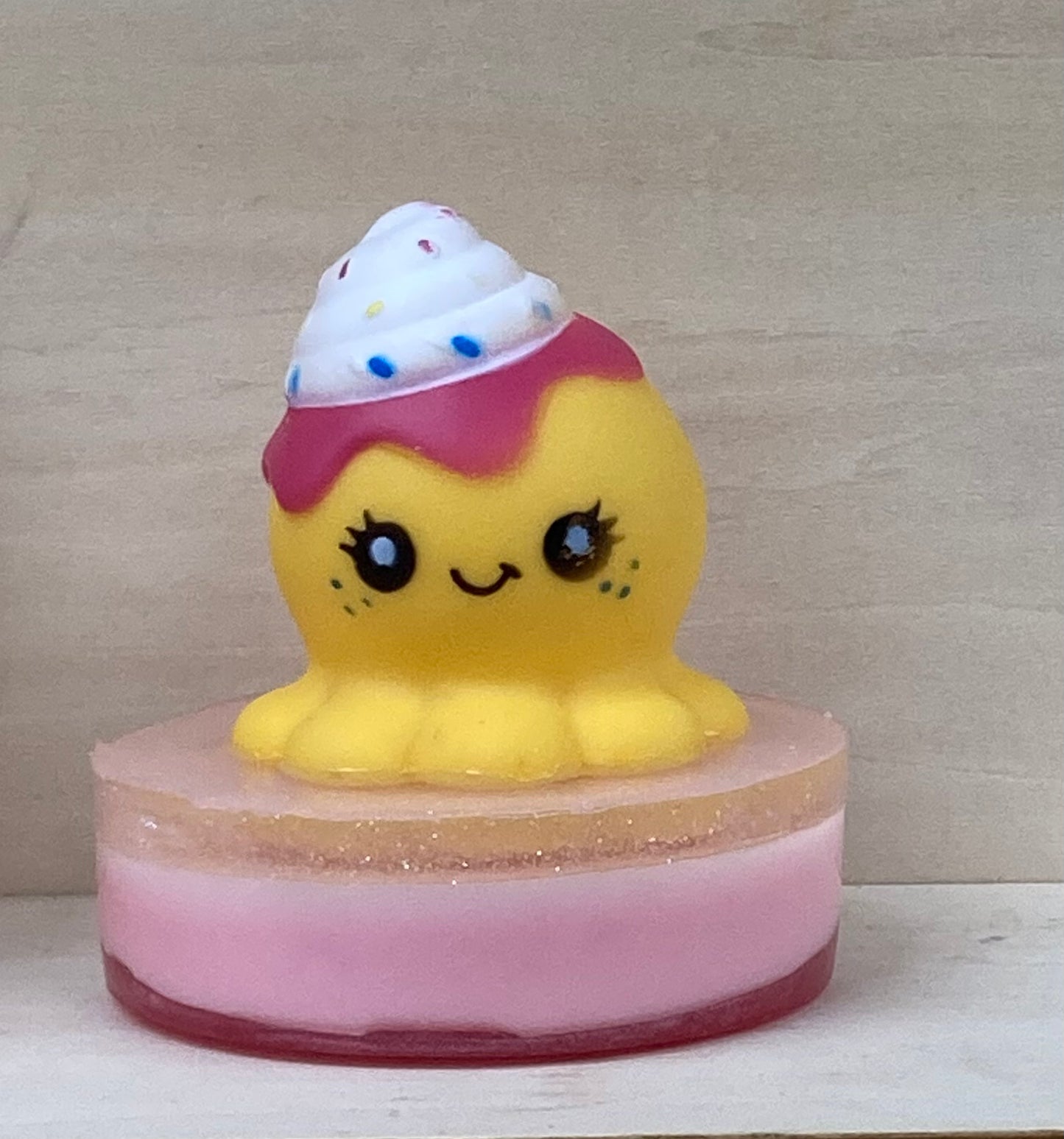 Sprinkles the Ice Cream-Loving Octopus Bath Buddy