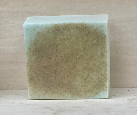Eucalyptus Mint Goat’s Milk Soap with Oatmeal Exfoliant
Price: $7
Refresh your senses and awaken your skin with our Eucalyptus Mint Goat’s Milk Soap with Oatmeal Exfoliant. This handcrafted 4 oz bar blends the cool, invigorating aroma of eucalyptus and mint with the creamy nourishment of goat’s milk and the gentle exfoliation of real oatmeal. Each wash delivers a spa-like burst of freshness, leaving your skin soft, smooth, and energized.