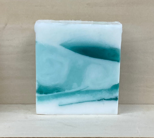 Eucalyptus Mint Goat's Milk Soap - 4oz.

Indulge your senses with this 4 oz bar of Eucalyptus Mint-scented Goat's Milk Soap.

Crafted to provide a luxurious, spa-like experience, this soap combines:

The refreshing, invigorating scent of eucalyptus and mint to awaken your senses.

The creamy, nourishing qualities of goat's milk for soft, pampered skin.

A soap crafted to deliver a luxurious, spa-like experience.

Perfect for self-care routines or as a thoughtful gift for someone special.

Transform your eve