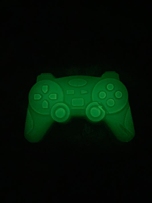 Glow in the Dark Game Controller Shaped Monkey Farts scented Glycerin Soap
