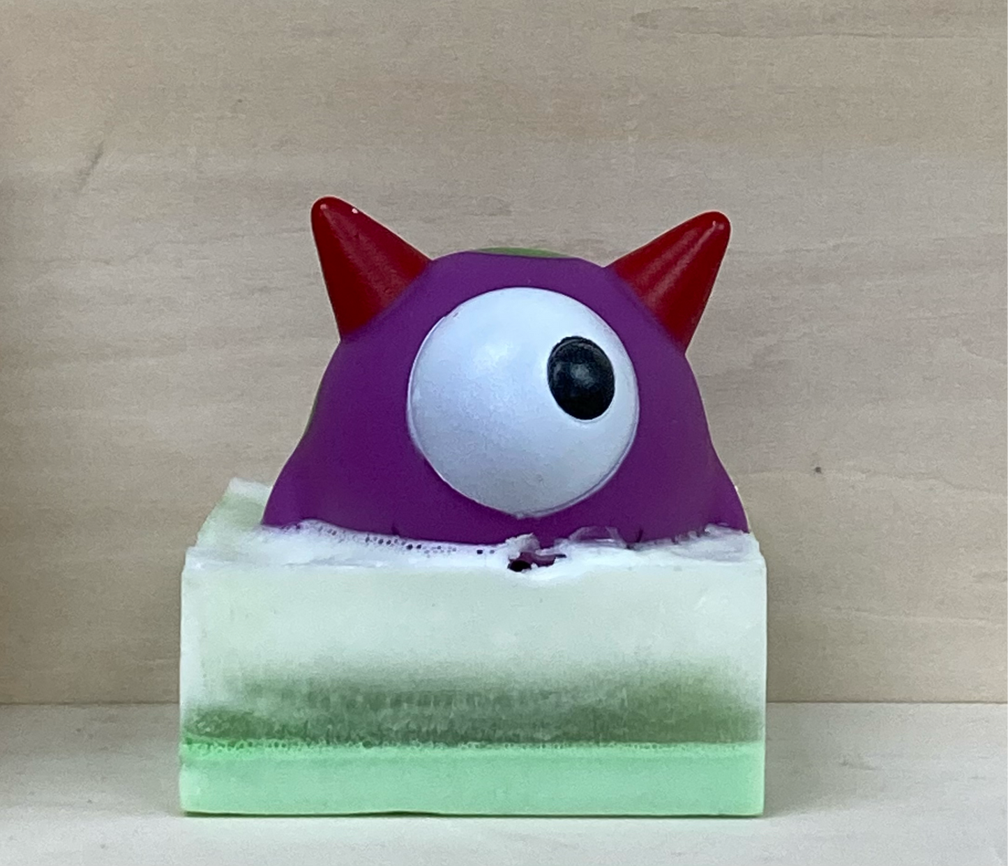 Cyclops Squirt Toy Monster on Glow-in-the-Dark Soap

Monster-Sized Bath Time Fun!

Price: $10

Description:
Turn bath time into an epic adventure with this glow-in-the-dark glycerin soap featuring a mischievous Cyclops Squirt Toy Monster! Infused with the tropical, fruity Monkey Farts scent, this soap makes every bath feel like a magical, monster-filled quest. The Cyclops toy adds an extra burst of excitement when it squirts water, making bath time something to look forward to!

Why You’ll Love It:

Cyclops