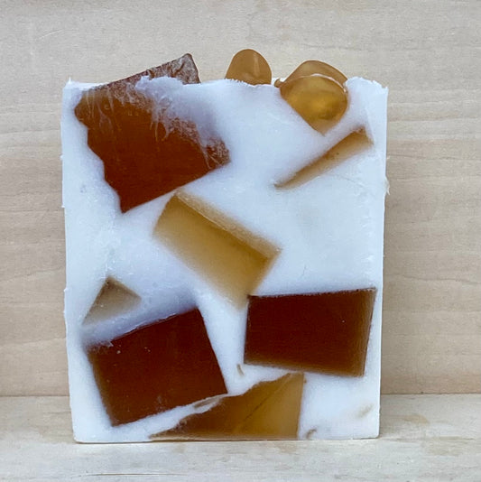 Pumpkin Spice Latte Soap – Goat’s Milk and Coffee Soap – 5 oz