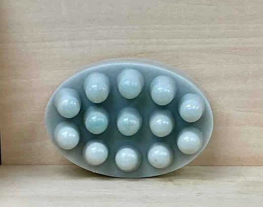 Dry Gin & Cypress Goat’s Milk Massage Bar
Price: $7.00

Elevate your self-care routine with our Dry Gin & Cypress Goat’s Milk Massage Bar—a 5 oz bar designed to help you unwind and refresh.

Crafted with nourishing goat’s milk and a textured massage surface, this bar helps:

Stimulate circulation and ease muscle tension for a spa-like experience at home.

Gently cleanse and refresh your skin while locking in moisture.

Surround you with a crisp, masculine blend of dry gin and cypress—a fresh, woodsy scent