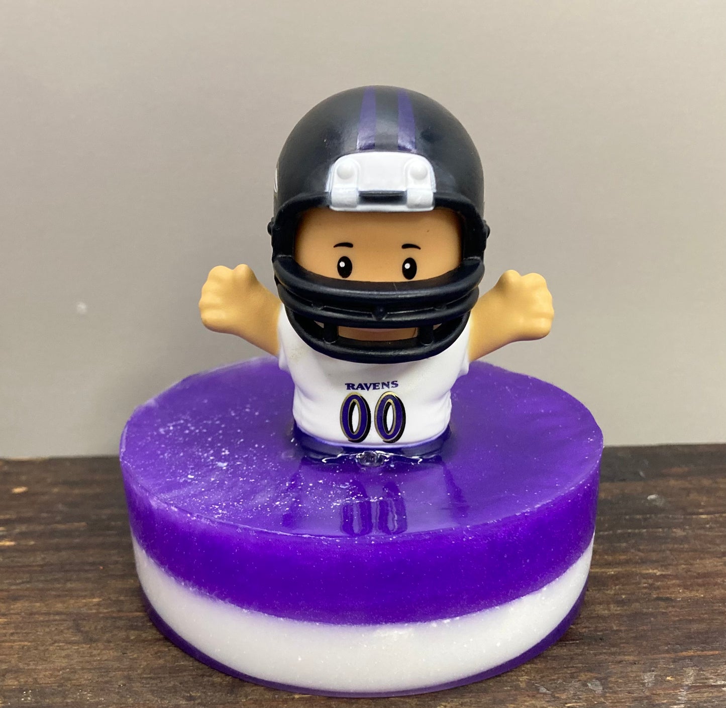 Football Fan Soap – Lavender Scented Shea Butter &amp; Glycerin Soap