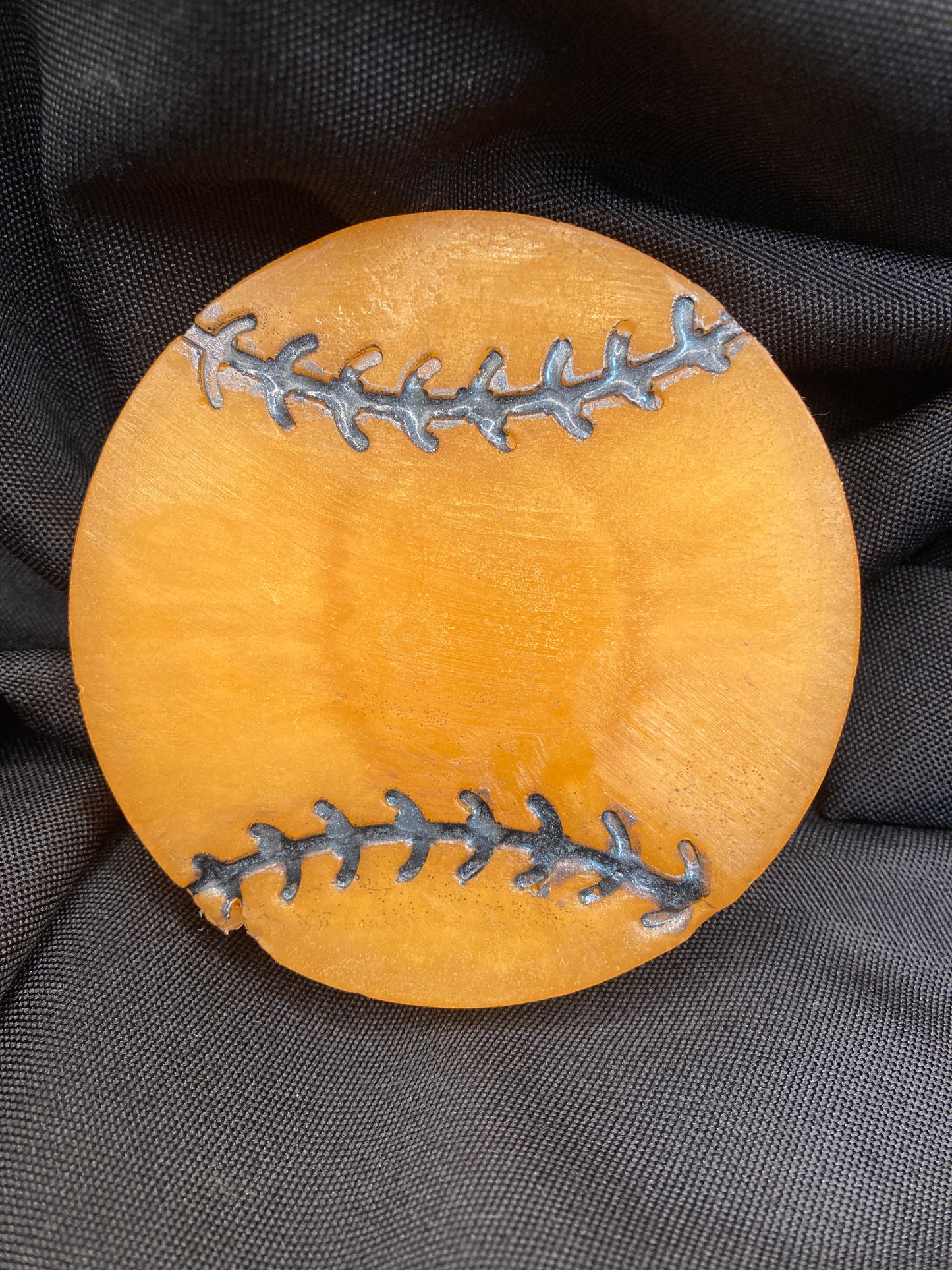 Baseball shaped Orange Crush Scent Glycerin Soap
