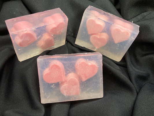 Valentine's Day is coming!  

These Love Spell scented Goats Milk Soaps are embedded in a bar of glycerin soap.  These make an adorable Valentine's Day gift that is calorie-free!

 $7

 

Free pick up in Fallston, MD