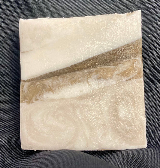 This is a 4 oz bar of Leather Scented Goats Milk Soap.

These would make a great Father’s Day gift!

Each item is individually made and may appear different from the photo.