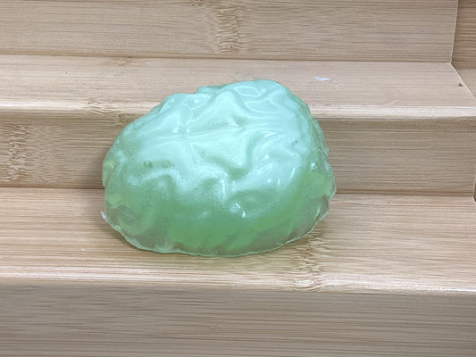 Glow in the Dark Brain Shaped Monkey Farts Scented Soap