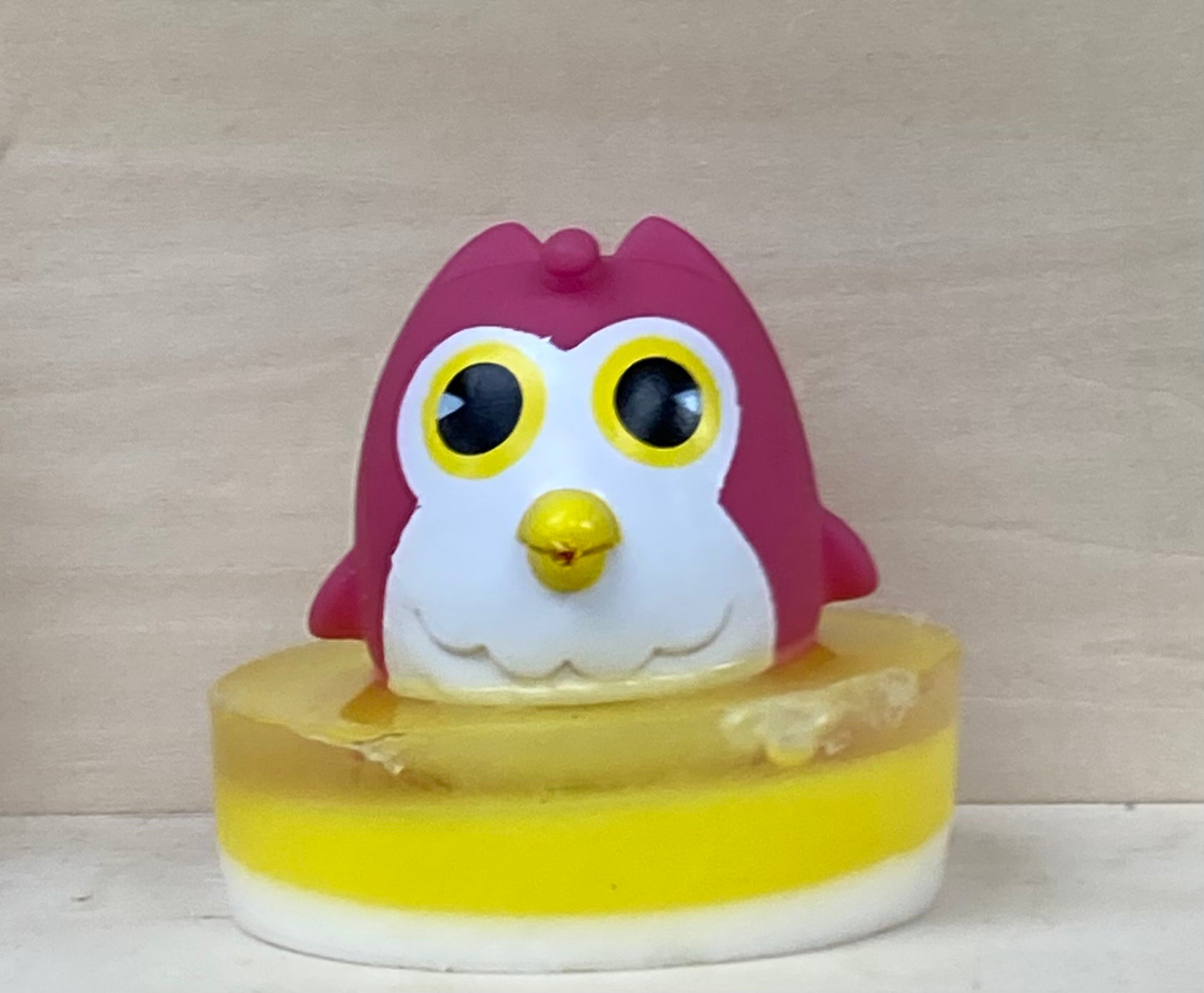 Fly High with Olivia – The Bath Buddy Owl!

Hoot hoot! I’m Olivia the Bath Buddy Owl! With my soft pink feathers and a heart full of adventure, I soar through the sudsy skies in search of bubbly fun and sweet surprises. Bath time is always an exciting flight with me around—let’s spread our wings and make every splash the best one yet!

Each Bath Buddy is individually made, so no two are exactly the same—just like the adventures we’ll have!

Price: $10
Made with: Shea butter & glycerin for a moisturizing, sk