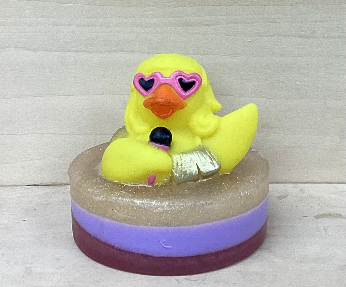 Diva Rubber Duck Soap, Plumeria Scented