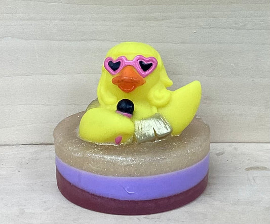 Diva Rubber Duck Soap, Plumeria Scented