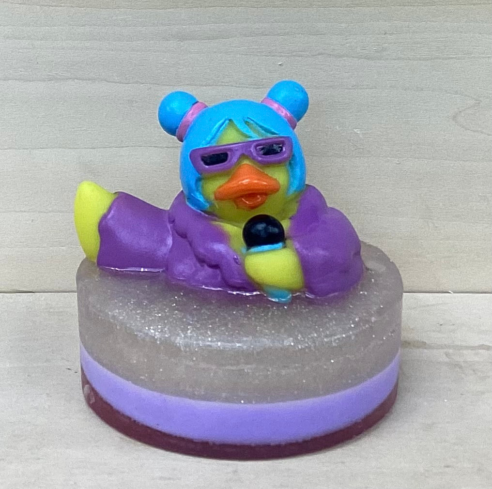 Diva Rubber Duck Soap, Plumeria Scented