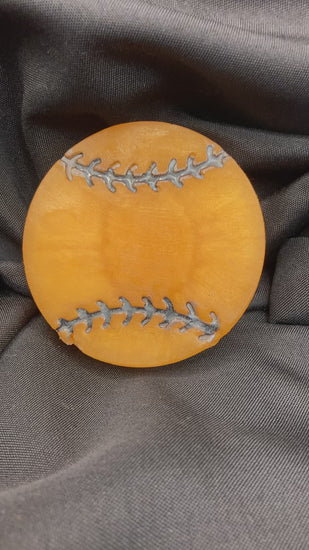 Let’s Go O’s!  These baseball shaped Orange Crush Scented  Glycerin Soaps are perfect for any baseball lover in your life!  These can be made in any color for your favorite team!  Reach out for special orders!    These make wonderful stocking stuffers!   The price is per bar.  Each item is individually made and may appear different from the photo.   