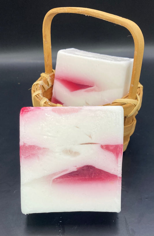 Peppermint Scented Goats Milk and Glycerin Soap
