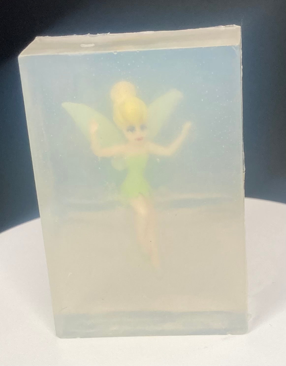 Tinkerbell Toy in a Bar of Glycerin Soap
